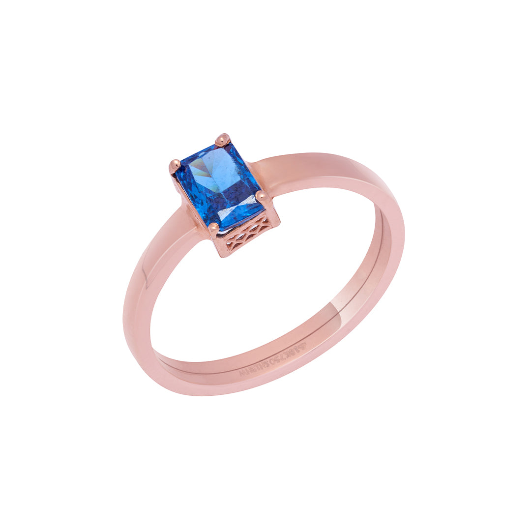 18ct Rose Gold Ring