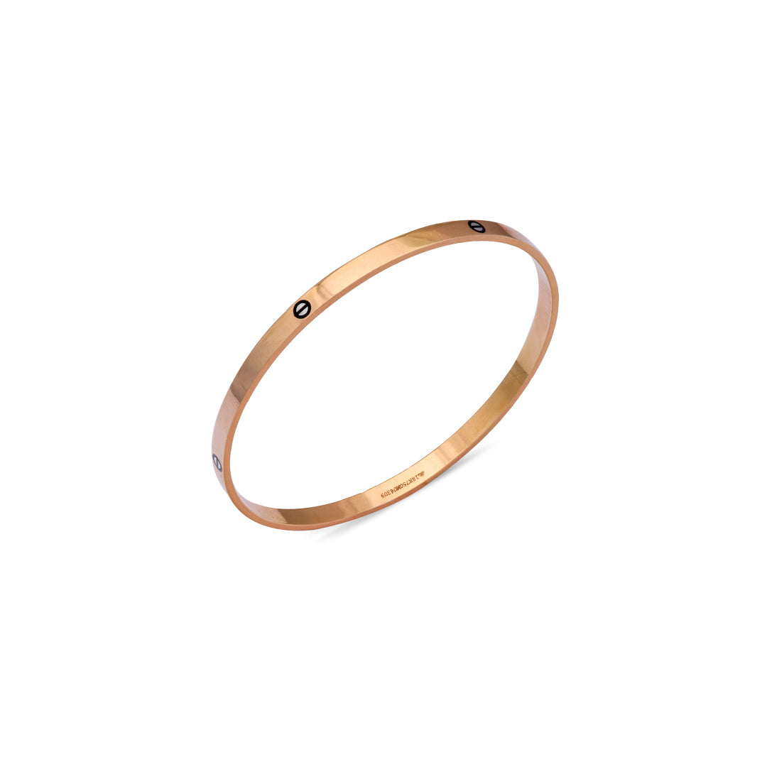 18ct Rose Gold Bangle