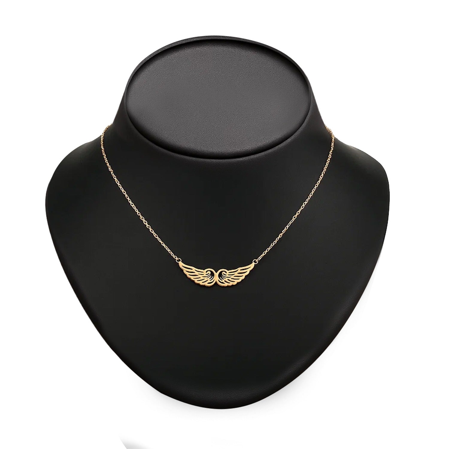 Angel Wings Necklace –  Rose Gold