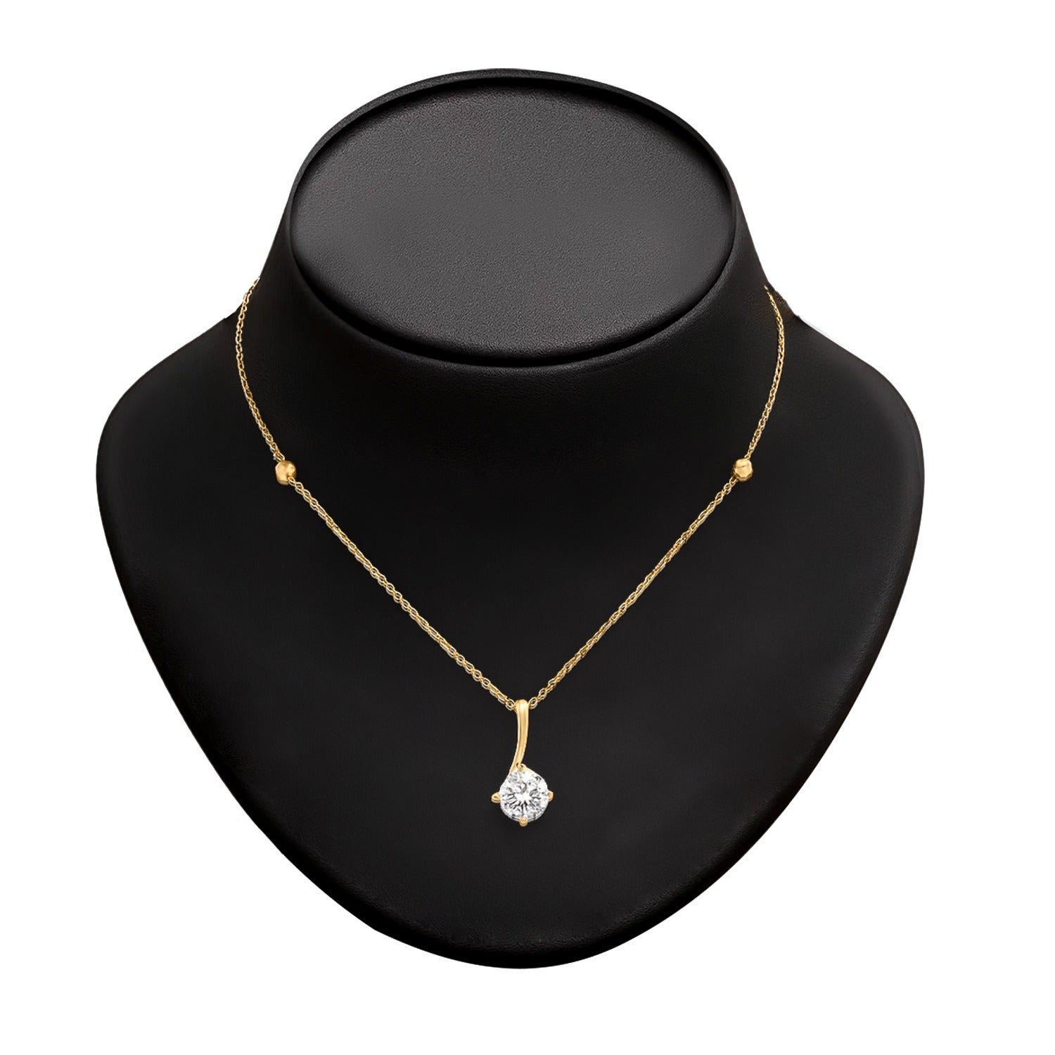 Single stone pendent  necklace